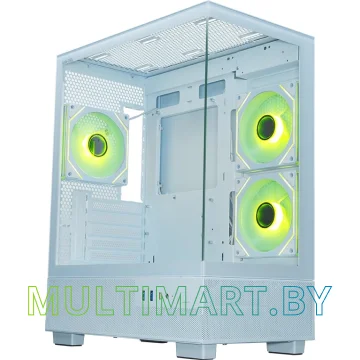 Корпус XASTRA Q400M 3ARGB-C6-UC White (Q400M-3FM12A-C6-UC-WH)
